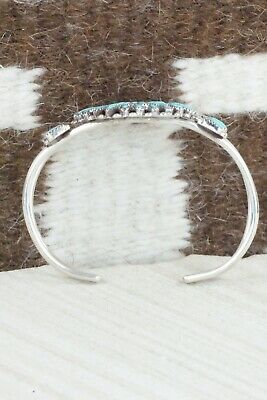 Turquoise & Sterling Silver Bracelet - Judy Wallace