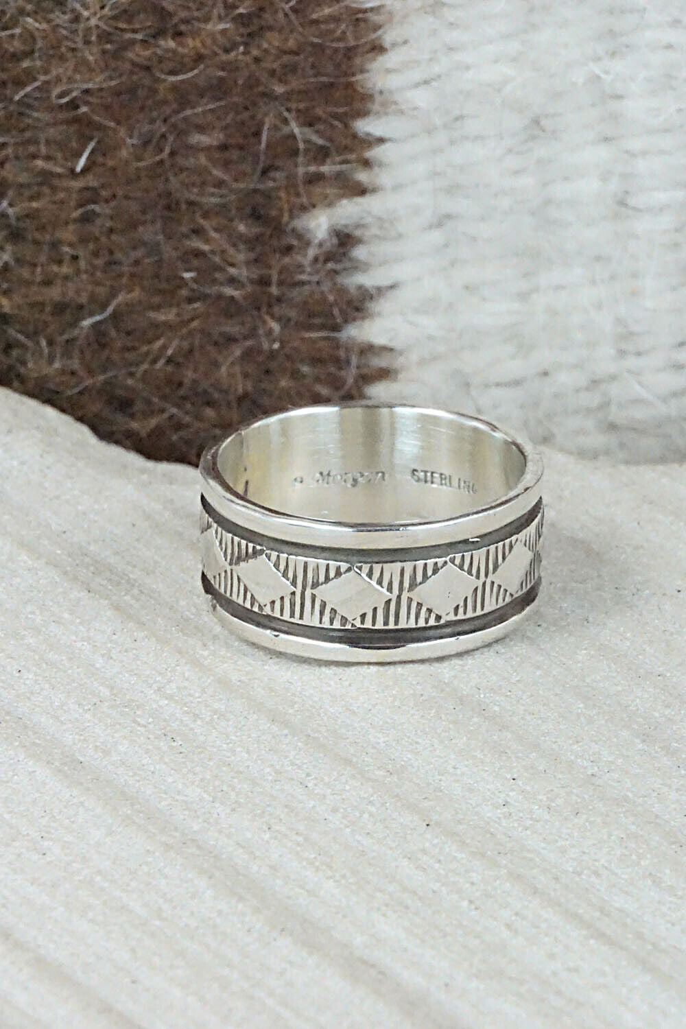 Sterling Silver Ring - Bruce Morgan - Size 10