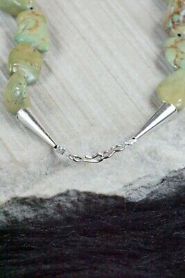 Turquoise & Sterling Silver Necklace - Navajo