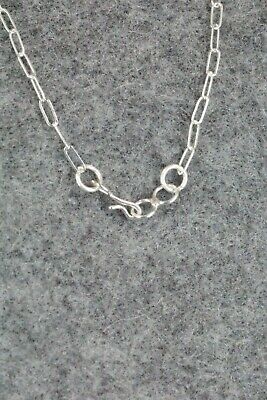 Turquoise & Sterling Silver Necklace - Leta Parker
