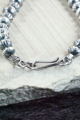 Sterling Silver Navajo Pearl Necklace - Presley Haley