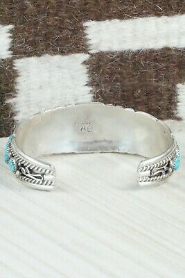 Turquoise & Sterling Silver Bracelet - Anthony Brown