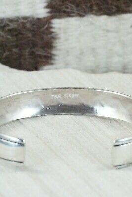 Navajo Sterling Silver Bracelet - Richard Singer