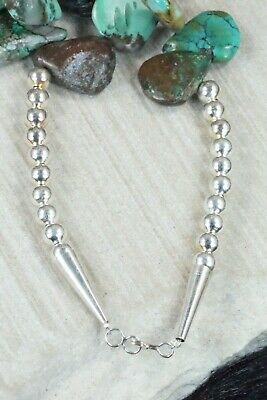 Turquoise & Sterling Silver Necklace - Navajo