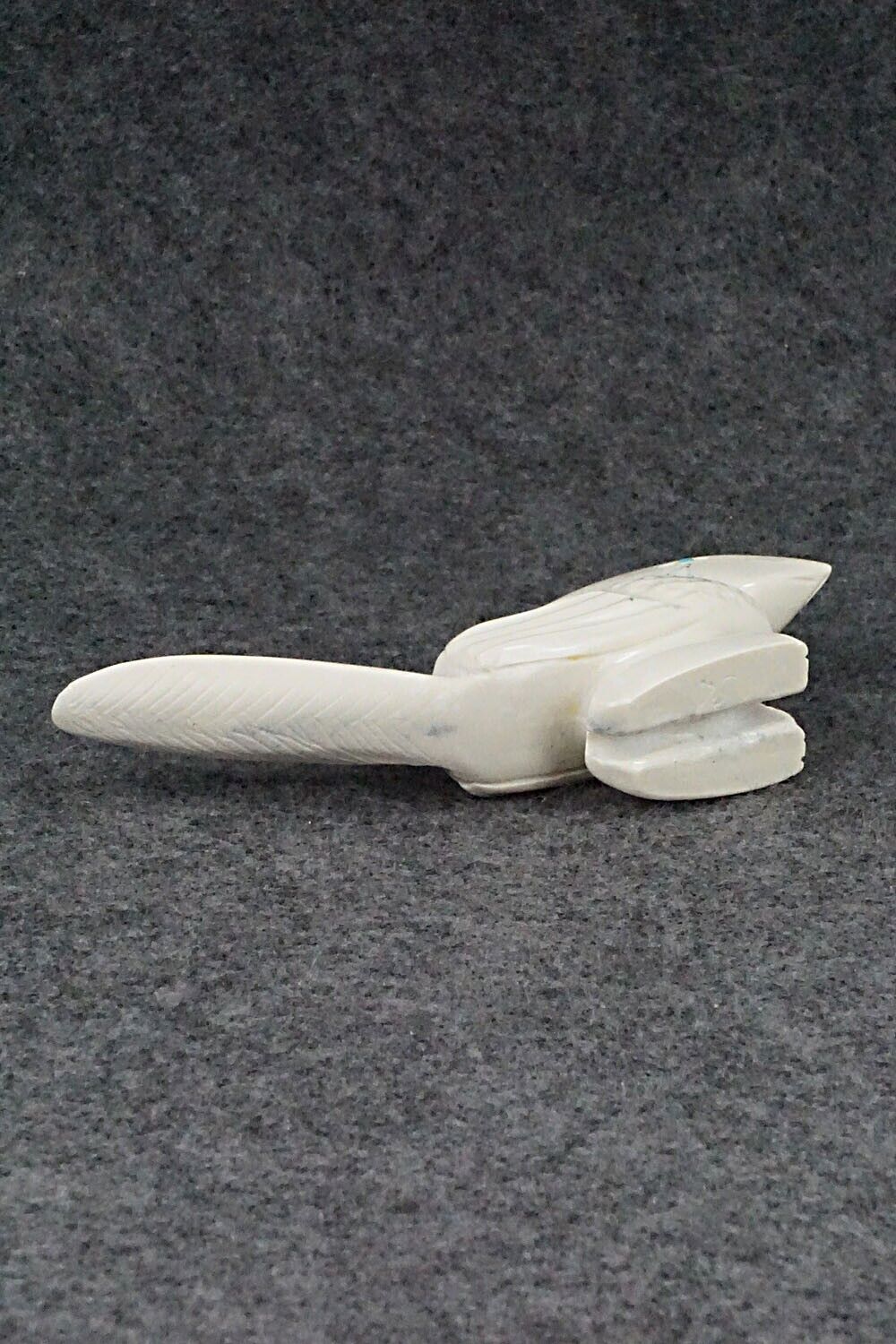 Roadrunner Zuni Fetish Carving - Gilbert Lonjose