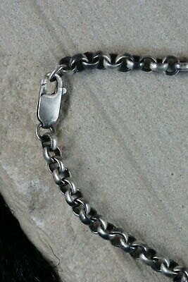 Navajo Turquoise & Sterling Silver Necklace - Raymond Delgarito - High Lonesome Trading