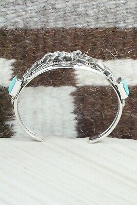 Turquoise & Sterling Silver Bracelet - Bobby Platero