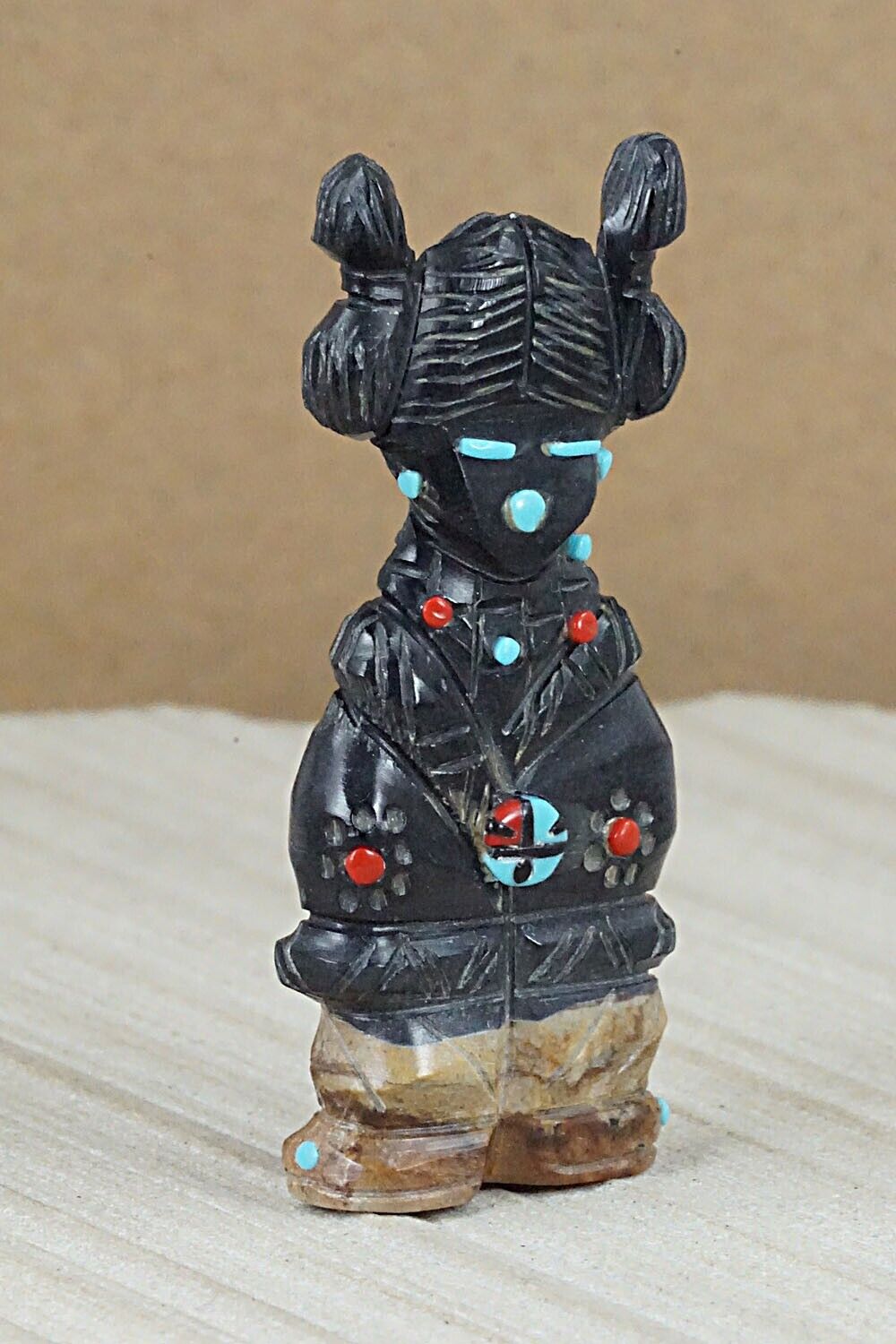 Corn Maiden Zuni Fetish Carving - Danette Laate