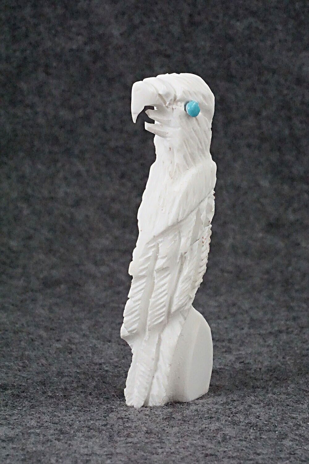Eagle Zuni Fetish Carving - Lance Deysee
