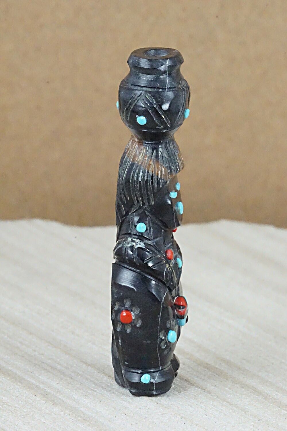 Ola Maiden Zuni Fetish Carving - Danette Laate