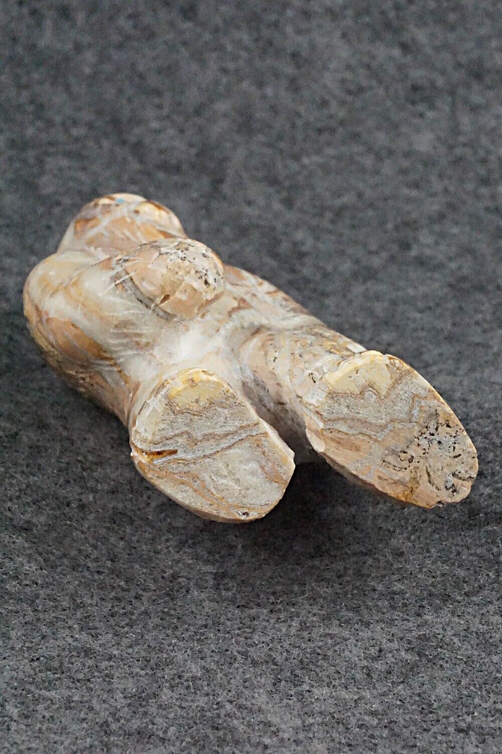 Bigfoot (Sasquatch) Zuni Fetish Carving - Cody Nastacio