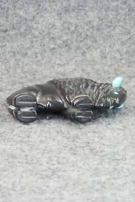 Buffalo Zuni Fetish Carving - Andres Quandelacy