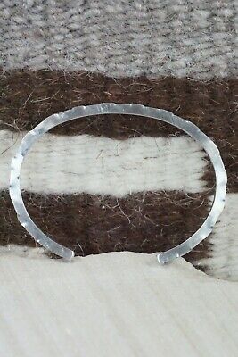 Navajo Sterling Silver Bracelet - Elaine Tahe