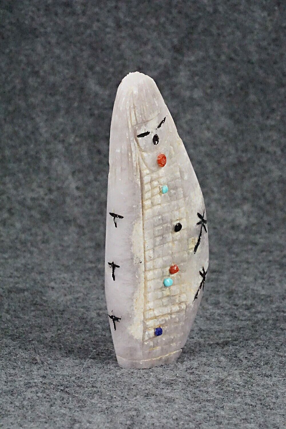 Corn Maiden Zuni Fetish Carving - Sandra Quandelacy