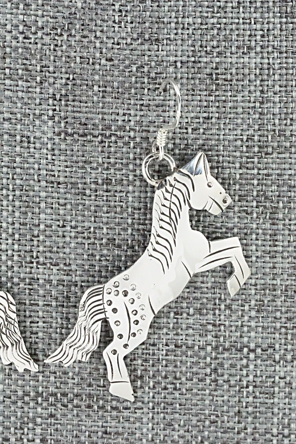 Sterling Silver Earrings - Louise Yazzie