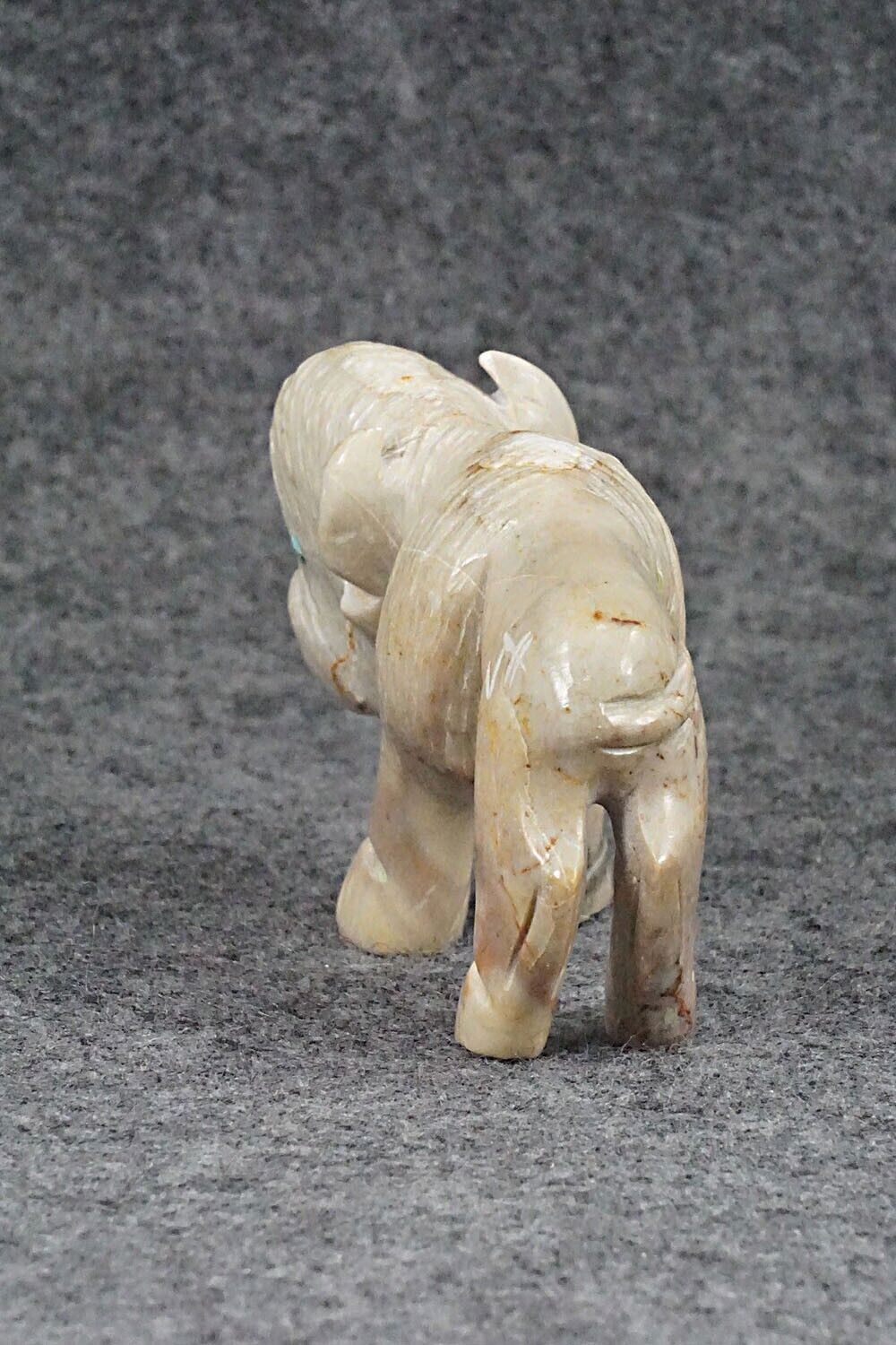 Buffalo Zuni Fetish Carving - Jonas Hustito
