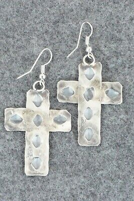 Sterling Silver Earrings - Tim Yazzie