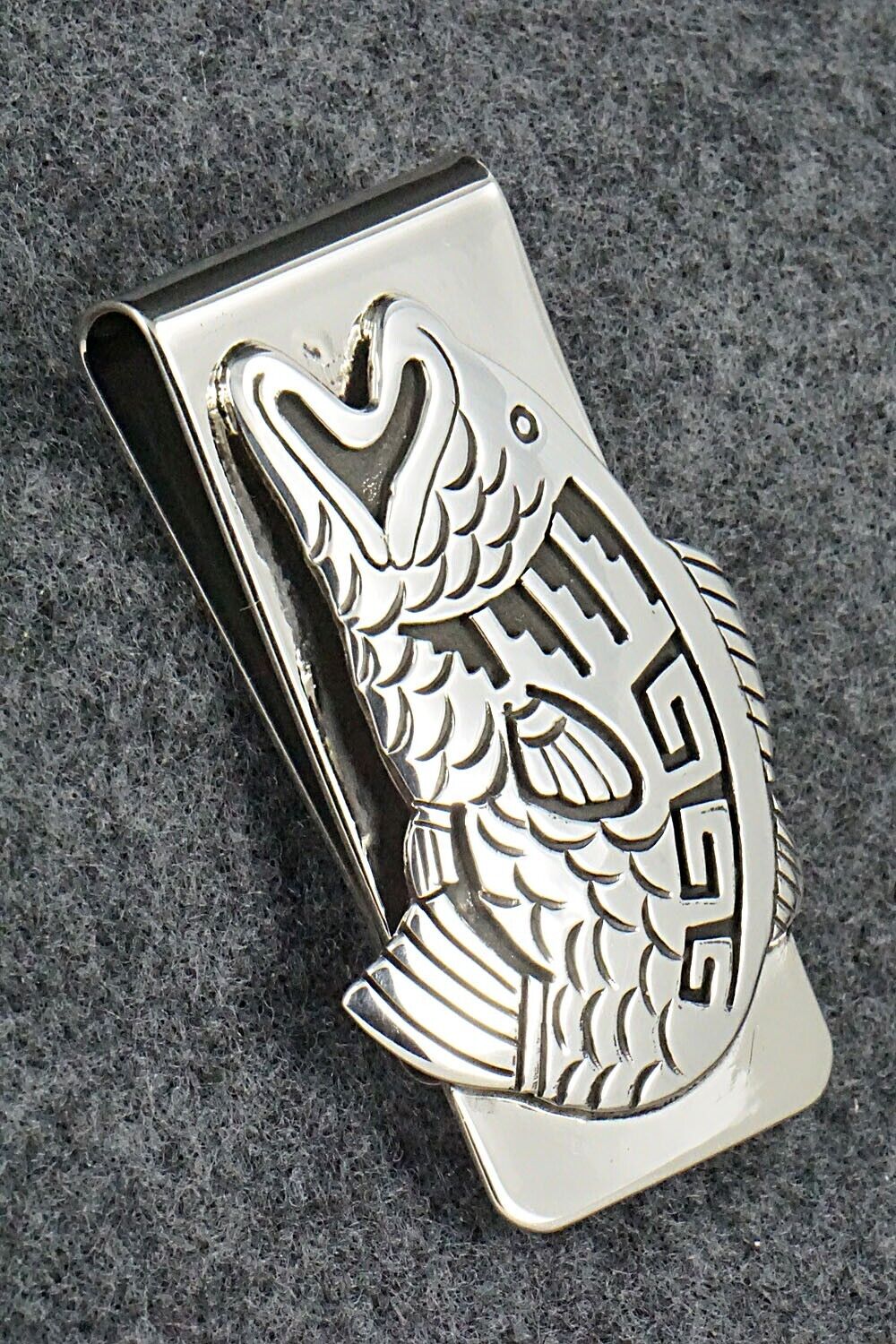 Sterling Silver & Stainless Steel Money Clip - Sonny Gene