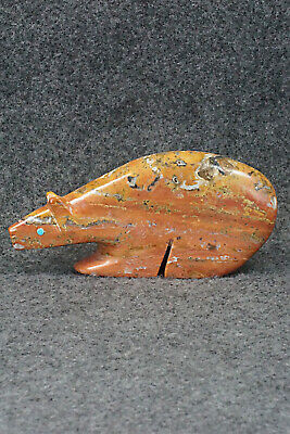 Bear Zuni Fetish Carving - Ronnie Lunasee