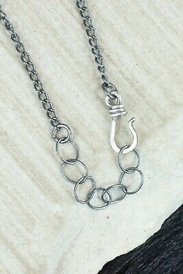 Turquoise & Sterling Silver Necklace - Angela Martin
