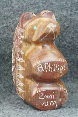Bear Zuni Fetish Carving - Brandon Phillips