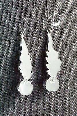 Navajo Turquoise & Sterling Silver Earrings - Bobby Platero