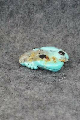 Frog Zuni Fetish Carving - Reynold Lunasee