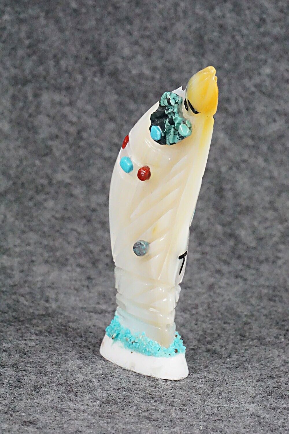 Corn Maiden Zuni Fetish Carving - Vickie Quandelacy