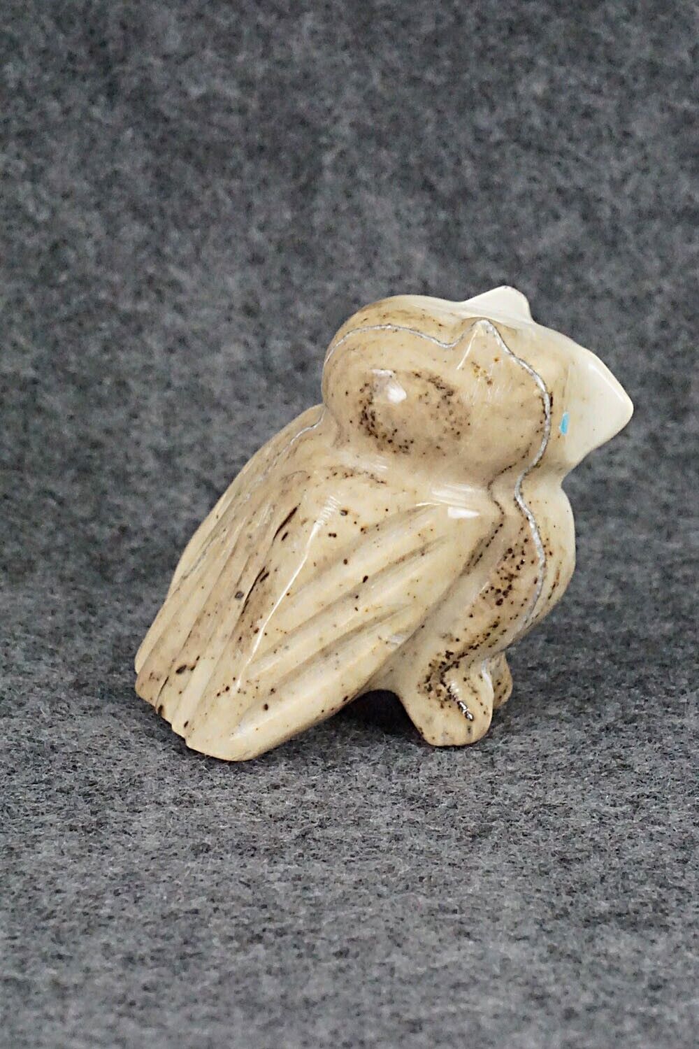 Owl Zuni Fetish Carving - Marvelita Phillips