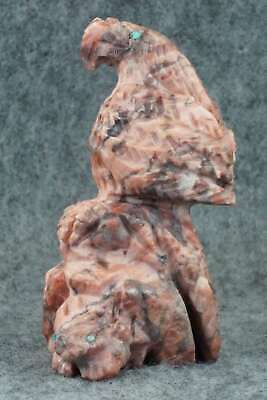 Eagle Zuni Fetish Carving - Jon Quam