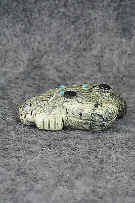 Frog Zuni Fetish Carving - Reynold Lunasee