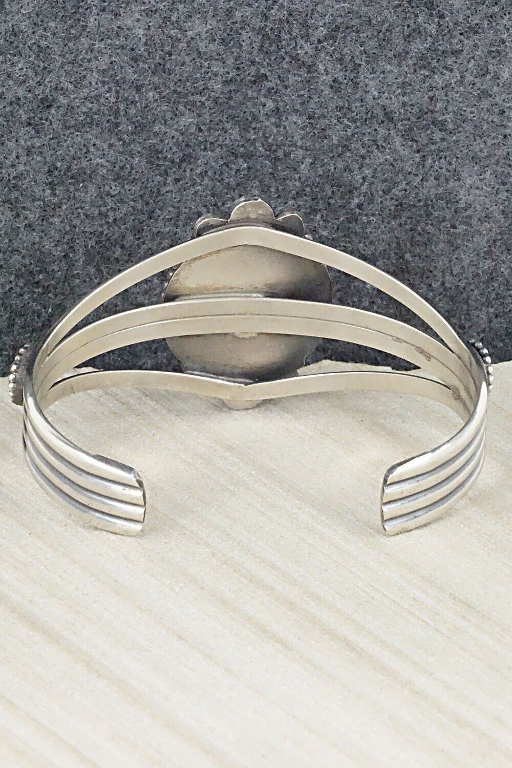 Turquoise & Sterling Silver Bracelet - Michael Calladitto