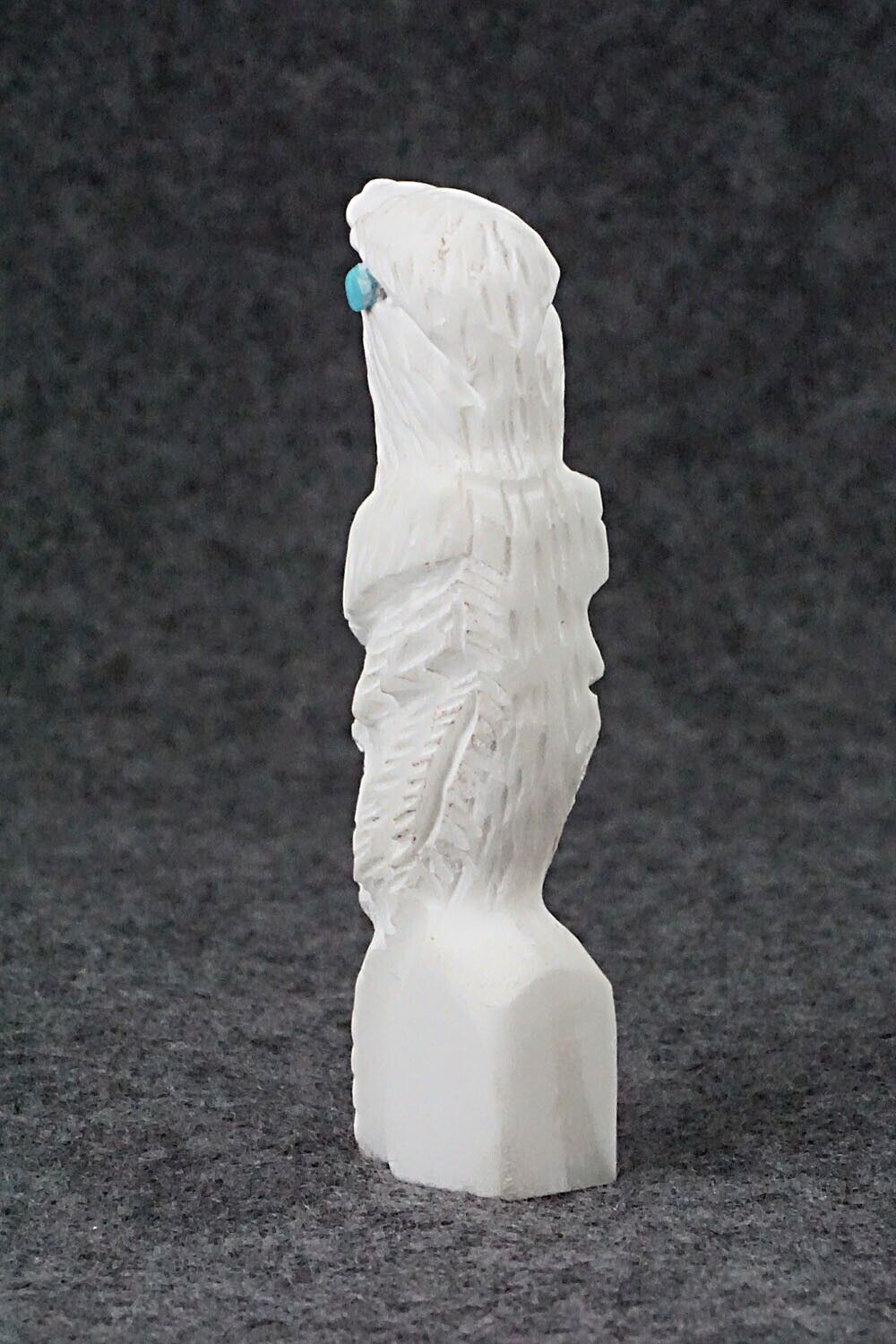 Eagle Zuni Fetish Carving - Lance Deysee