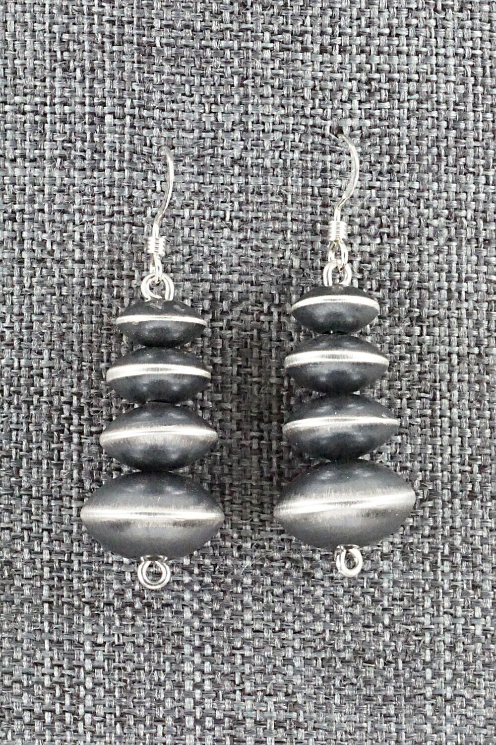 Navajo Pearl Sterling Silver Necklace Set - Preston Haley