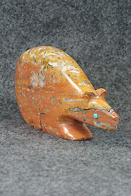 Bear Zuni Fetish Carving - Ronnie Lunasee