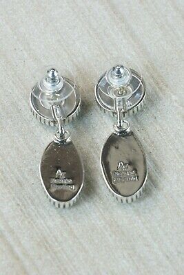 Navajo Turquoise and Sterling Silver Earrings - Alvin Joe