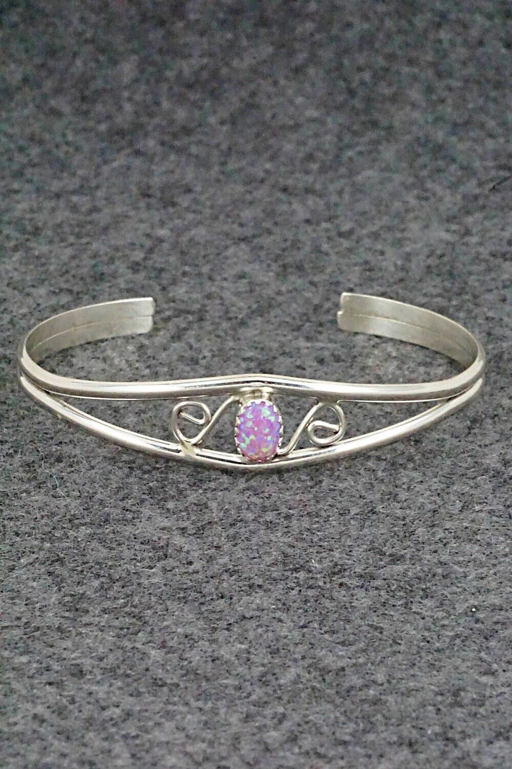 Opalite & Sterling Silver Bracelet - Judy Lincoln
