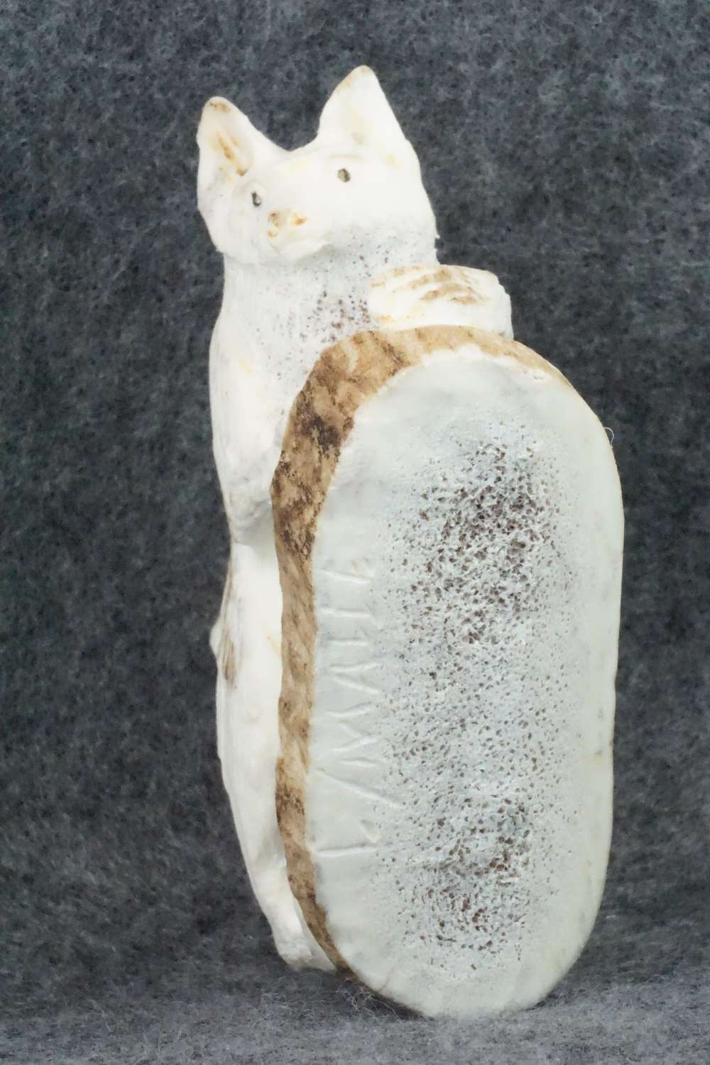 Wolf Zuni Fetish Carving - Lewis Malie Jr.