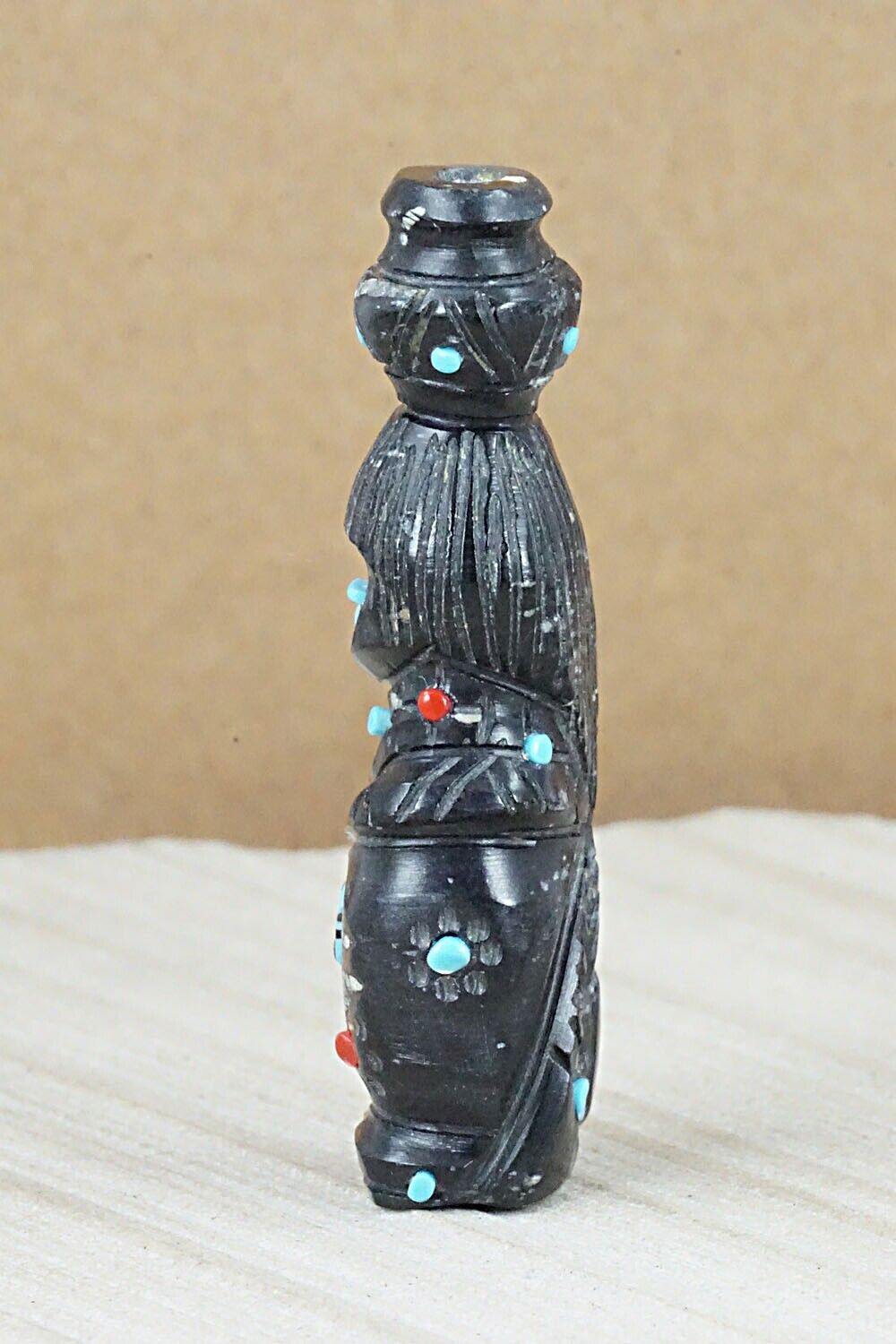 Ola Maiden Zuni Fetish Carving - Danette Laate