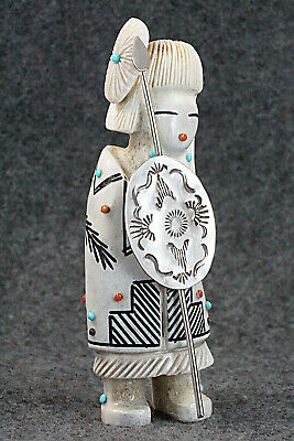 Hunter Zuni Fetish Carving - Claudia Peina