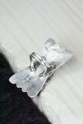 Turquoise and Sterling Silver Ring - Virgil Reader Size 8.5