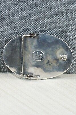 Multi Stone & Sterling Silver Buckle - Leslie and Gladys Lamy