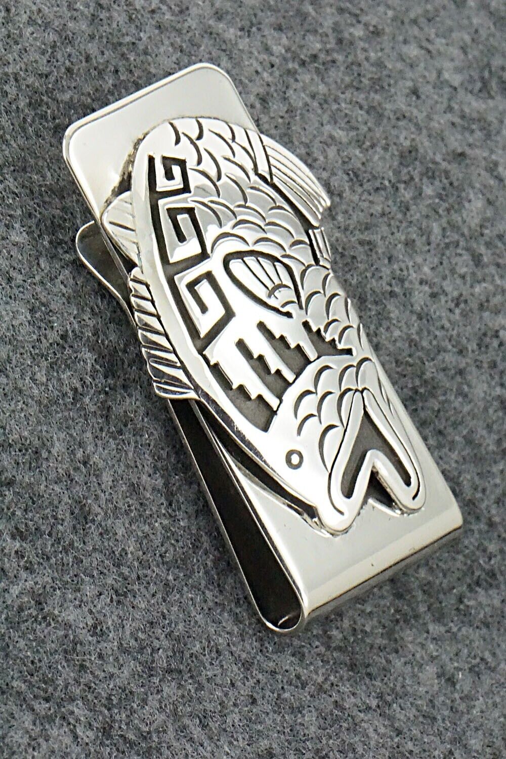 Sterling Silver & Stainless Steel Money Clip - Sonny Gene