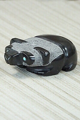 Bear Zuni Fetish Carving - Reynold Lunasee