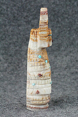 Corn Maiden Zuni Fetish Carving - Carl Etsate