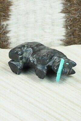 Bear Zuni Fetish Carving - Andres Quandelacy