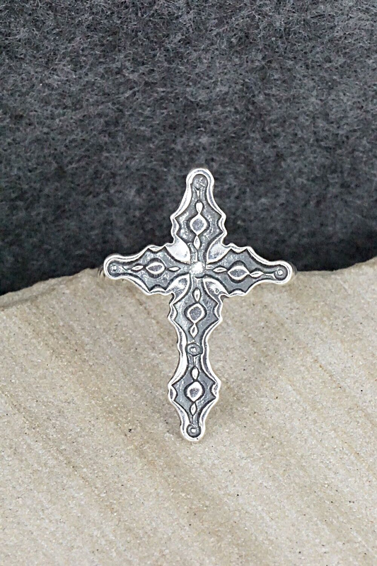 Sterling Silver Ring - David L. Lopez - Size 4.25