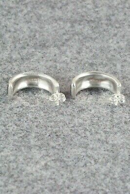 Multi Stone Inlay & Sterling Silver Earrings - Delberta Boone