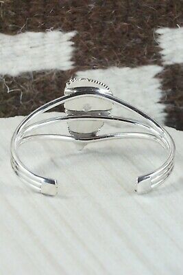 Navajo Spiny Oyster & Sterling Silver Bracelet - Daniel Benally