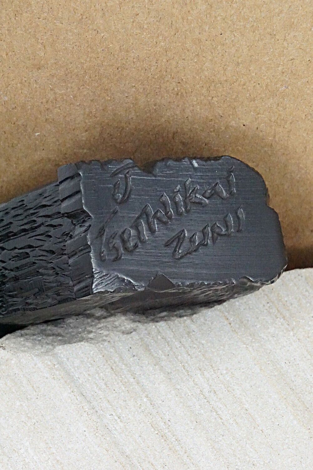 Wolf Zuni Fetish Carving - Joleen Tsethlikai